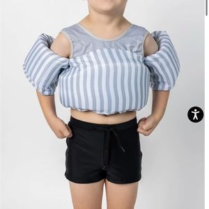 Kortni Jeane grey stripe splasher 2 count